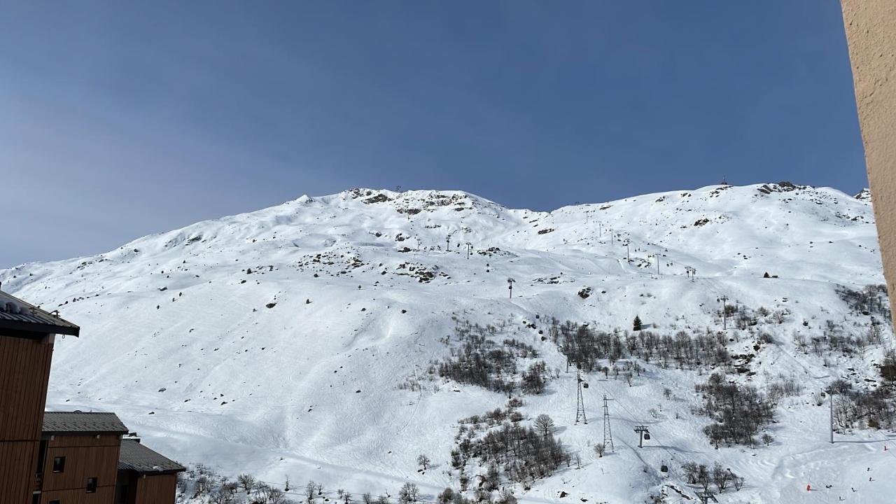 Appartement Pour 6 Personnes Au Pied Des Pistes Au Calme Aux Menuires Les Asters Saint-Martin-de-Belleville Buitenkant foto